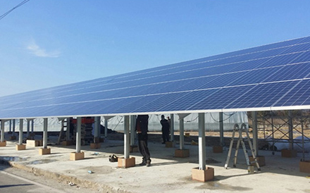 낙동강수계 태양광발전소 시설공사 (55kW)