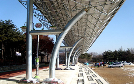 고척 근린 공원 태양광발전소 설치공사 (50kW)