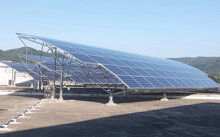 농산물도매시장 태양광발전소 설치공사 (65kW)